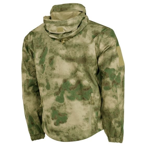 MFH Scorpion Soft Shell -takki - HDT Camo FG