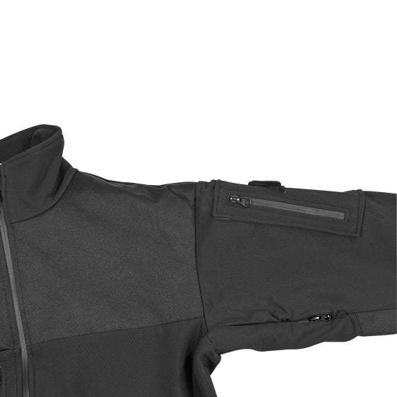MFH Protect Softshell-takki - Musta