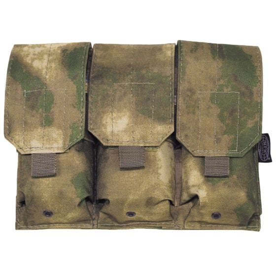 MFH M4/M16 MOLLE Kolmoispatruunatasku - HDT Camo FG