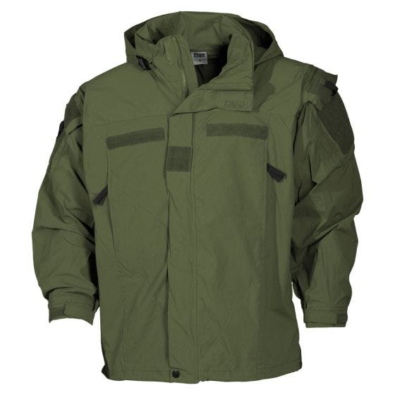 MFH US Level 5 Soft Shell -takki - Od-Vihreä
