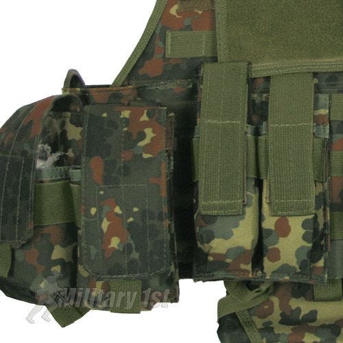 MFH Ranger MOLLE Taktinen Liivi Flecktarn