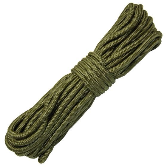 Mil-Com Purlon-köysi 7 mm Oliivi