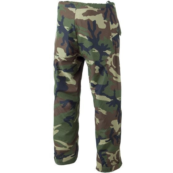 Mil-Tec Sadehousut Trilaminaatti - Woodland