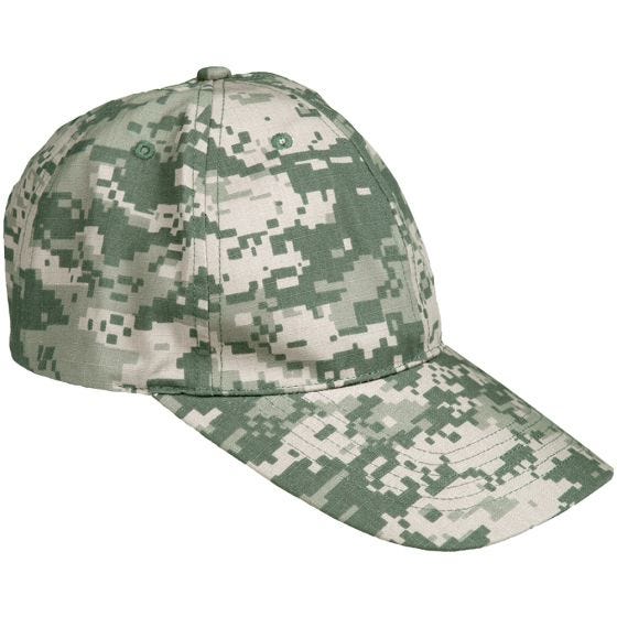 Mil-Tec Metallisoljellinen Baseball-lakki Ripstop ACU Digital