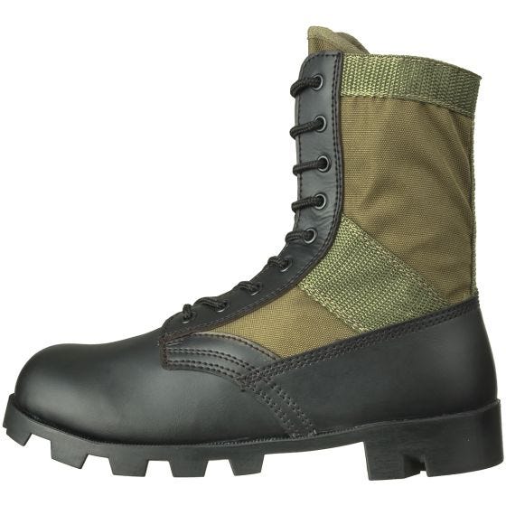 Mil-Tec US Jungle Taistelusaappaat - Oliivi