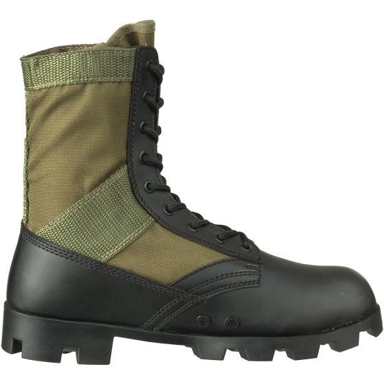 Mil-Tec US Jungle Taistelusaappaat - Oliivi