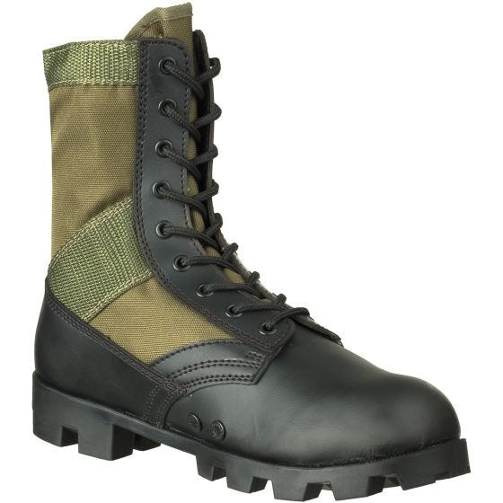 Mil-Tec US Jungle Taistelusaappaat - Oliivi
