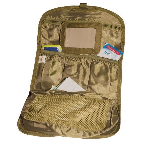 Mil-Tec Toilettilaukku Brittiarmeija Coyote