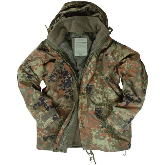 Mil-Tec ECWCS Takki - Flecktarn