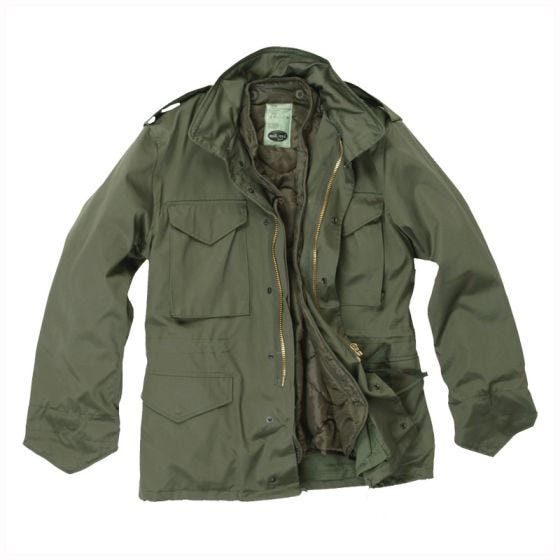 Mil-Tec Classic M65 US Takki - Oliivi
