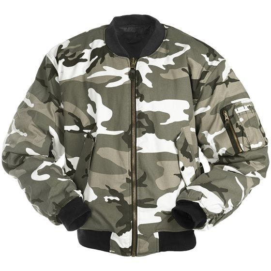 Mil-Tec MA-1 Lentäjäntakki - Urban