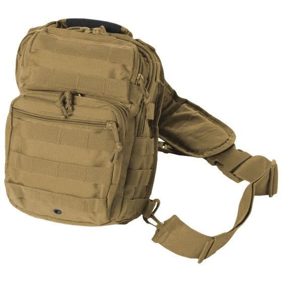 Mil-Tec Pieni Yksihihnainen Varustereppu Coyote