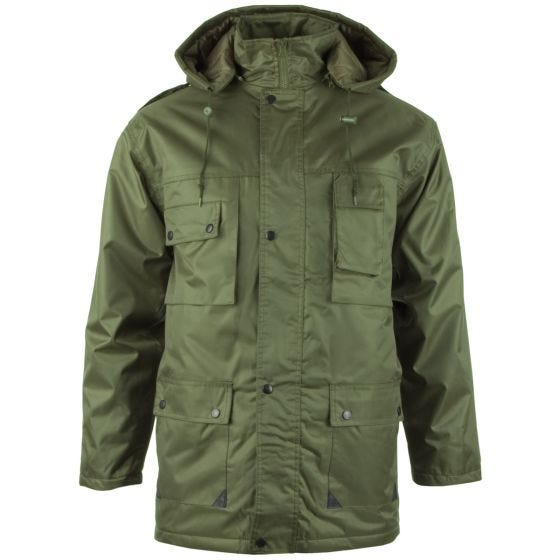 Mil-Tec Dubon-parka Hupullinen - Oliivi