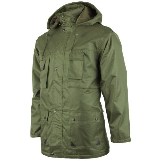 Mil-Tec Dubon-parka Hupullinen - Oliivi