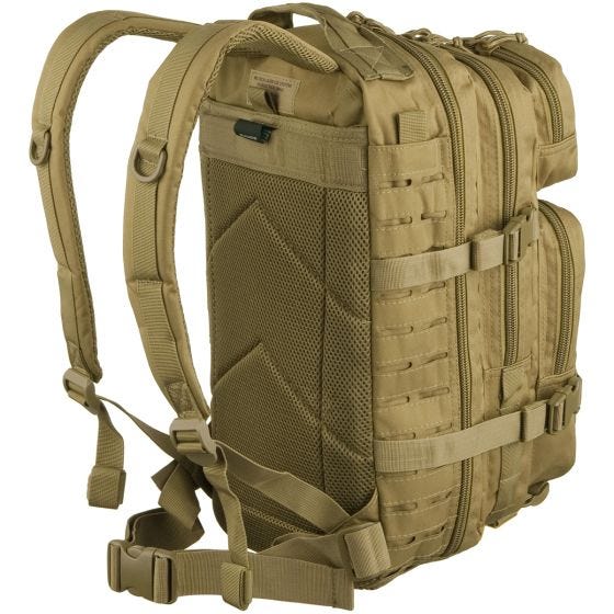 Mil-Tec US Pieni Varustereppu Laserleikattu Coyote