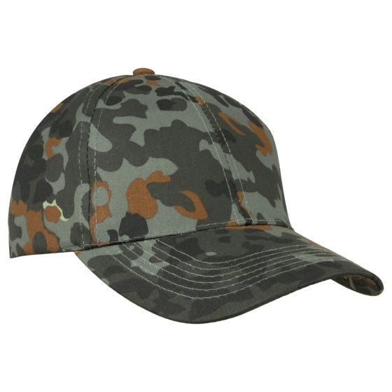 Mil-Tec Baseball-lakki Muoviremmi Flecktarn