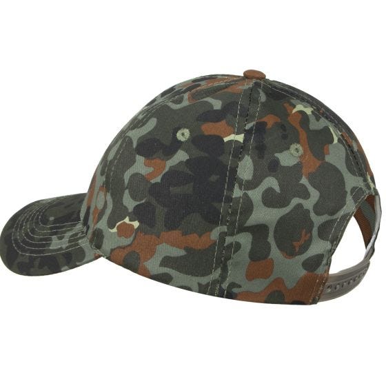 Mil-Tec Baseball-lakki Muoviremmi Flecktarn