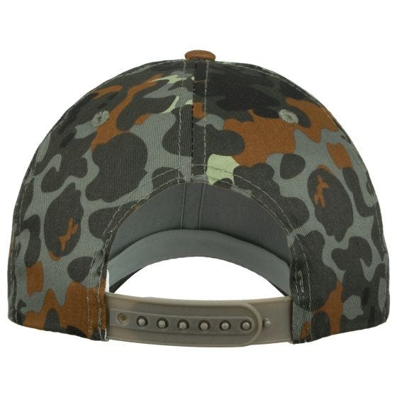 Mil-Tec Baseball-lakki Muoviremmi Flecktarn