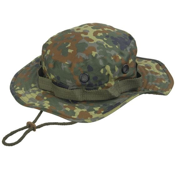 Mil-Tec GI Viidakkohattu - Flecktarn