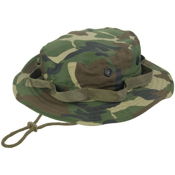 Mil-Tec GI Viidakkohattu - Woodland
