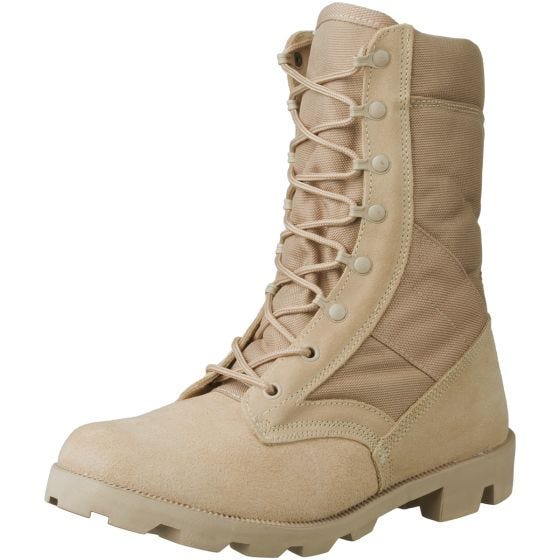 Mil-Tec US Pikanauhalliset Taistelukengät - Desert