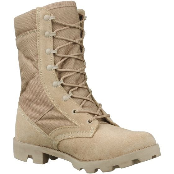 Mil-Tec US Pikanauhalliset Taistelukengät - Desert