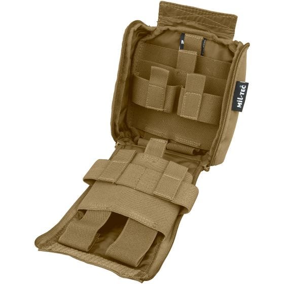 Mil-Tec Henkilökohtainen Ensiapulaukku Laserleikattu Dark Coyote