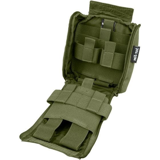 Mil-Tec Henkilökohtainen Ensiapulaukku Laserleikattu Oliivi