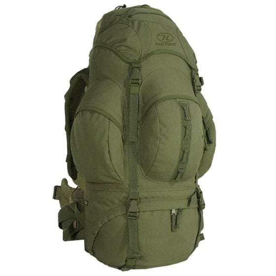 Highlander Forces Loader Rinkka 66 L - Oliivi