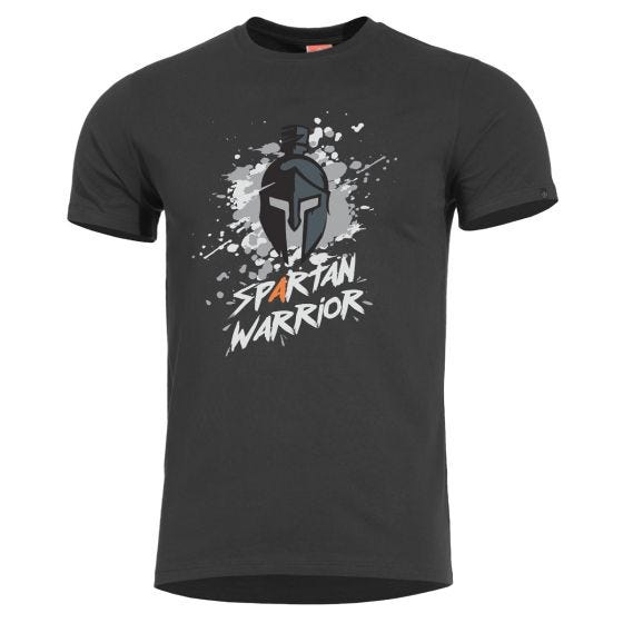 Pentagon Ageron Spartan Warrior T-paita Musta