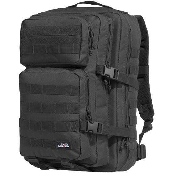 TAC MAVEN Assault Iso Reppu - Musta