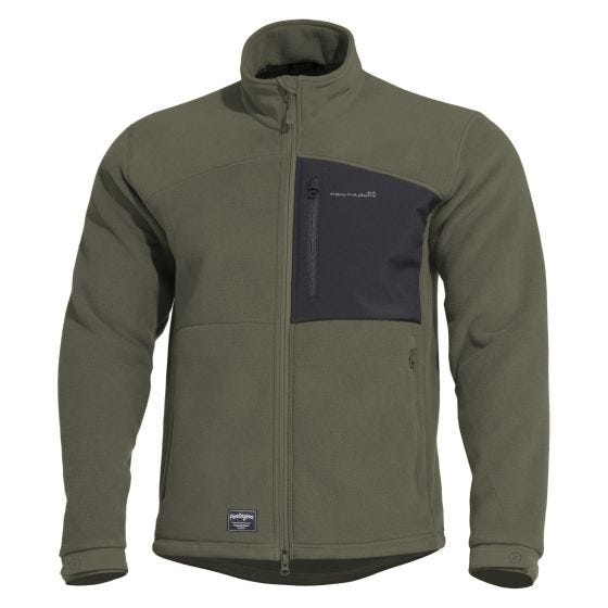 Pentagon Arkos Fleece-collegepusero Camo Green