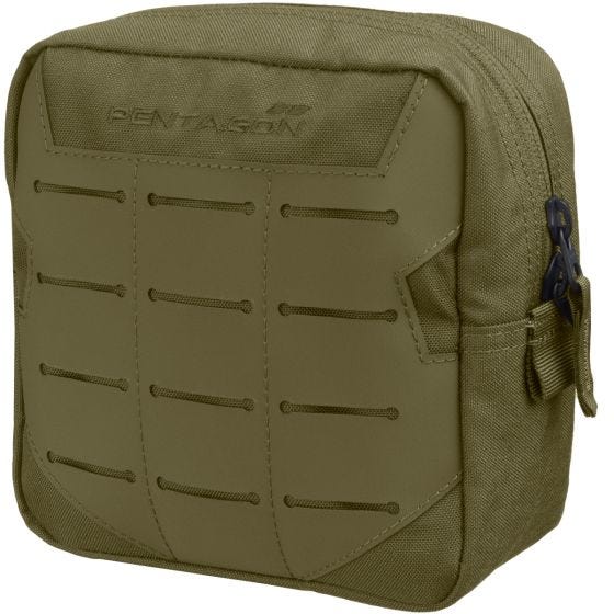 Pentagon Elpis 15x15 Kantotasku 15x15 Oliivi