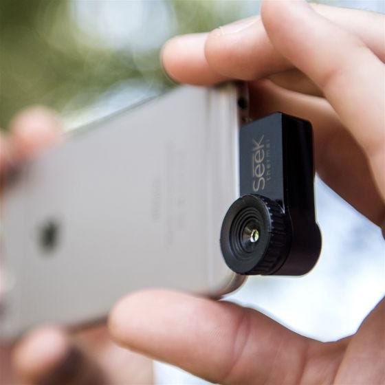 Seek Thermal XR iOS Kompakti Kamera - Musta