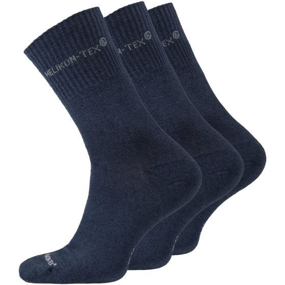 Helikon 3-Pack All Round Sukat - Tummansininen