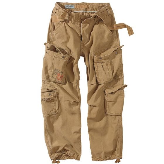 Surplus Airborne Vintage Housut - Coyote