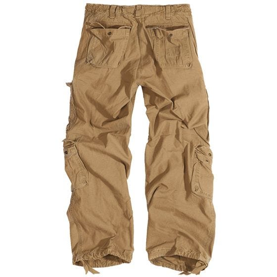 Surplus Airborne Vintage Housut - Coyote