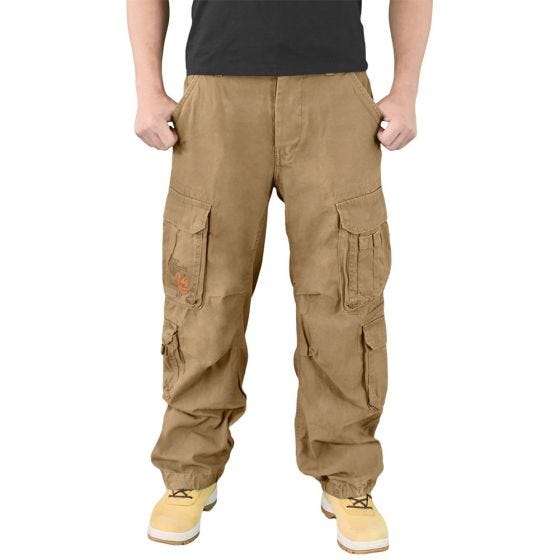Surplus Airborne Vintage Housut - Coyote