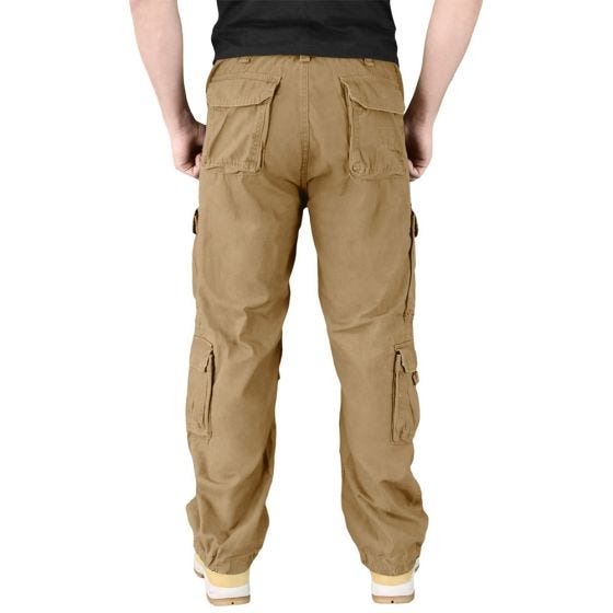 Surplus Airborne Vintage Housut - Coyote