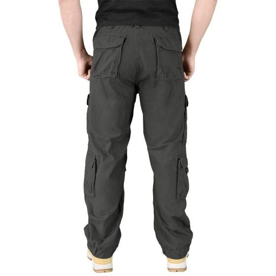 Surplus Airborne Vintage Housut - Musta