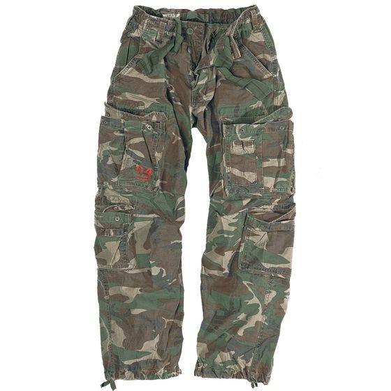 Surplus Airborne Vintage Housut - Woodland