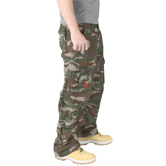 Surplus Airborne Vintage Housut - Woodland
