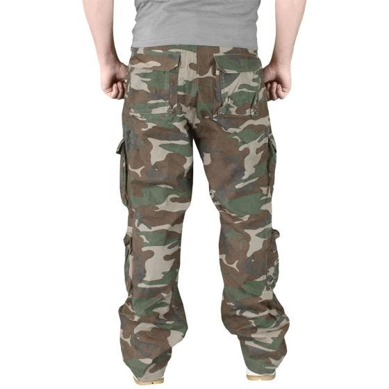 Surplus Airborne Vintage Housut - Woodland