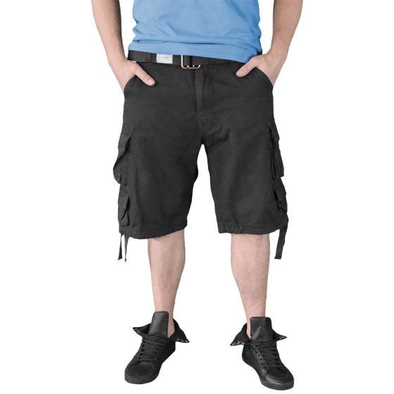 Surplus Division Shortsit - Musta
