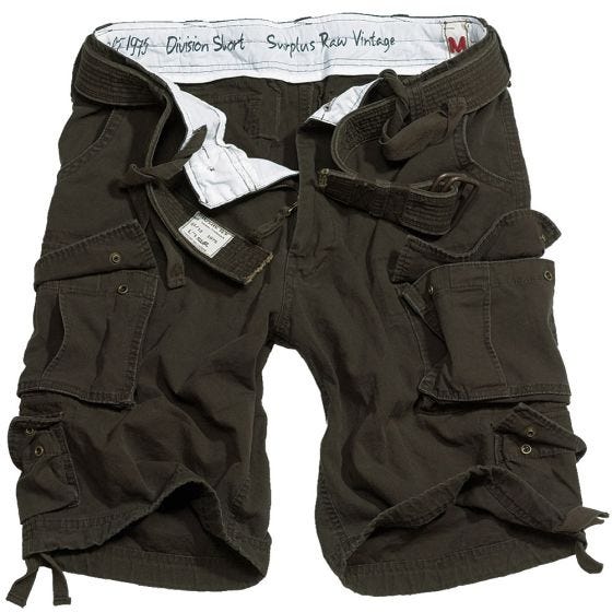 Surplus Division Shortsit - Ruskea