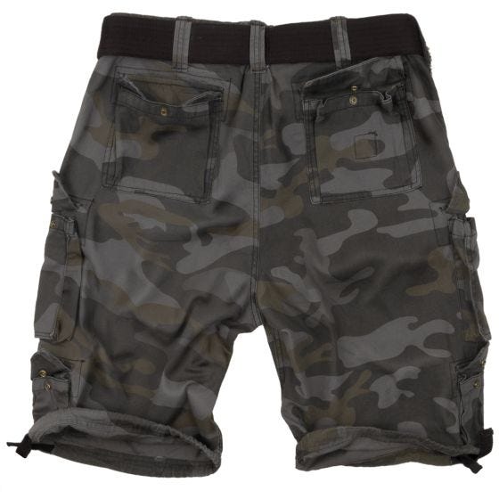 Surplus Division Shortsit - Black Camo