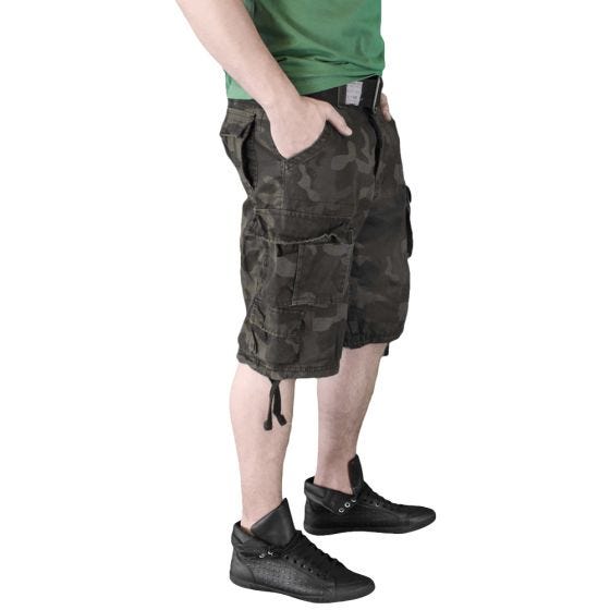 Surplus Division Shortsit - Black Camo