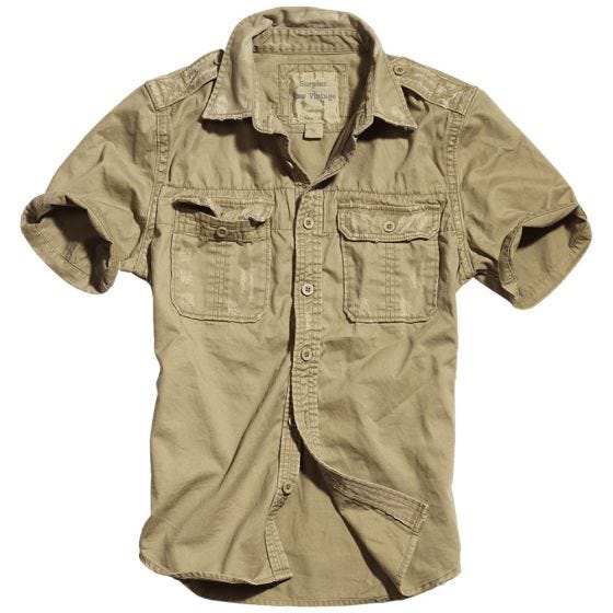 Surplus Lyhythihainen Paita - Beige
