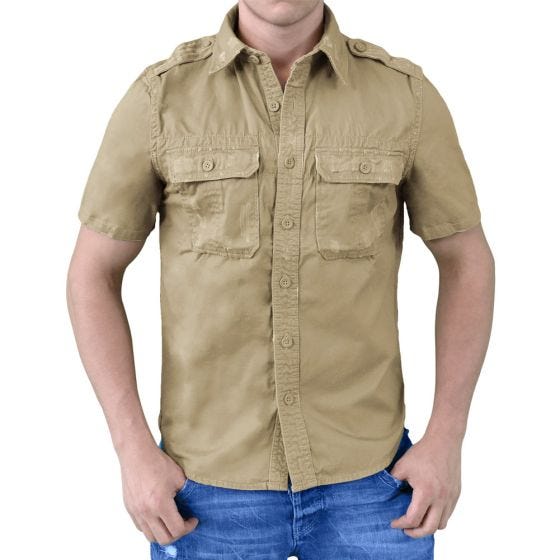 Surplus Lyhythihainen Paita - Beige
