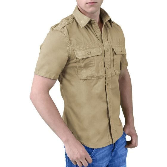 Surplus Lyhythihainen Paita - Beige